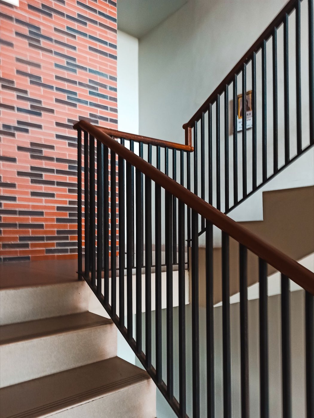 Stair and railing replacement in a multi-family building